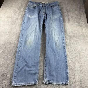 Levis 559 Relaxed‎ Straight Fit Jeans Mens 36x31 Blue Light Wash Mid Rise